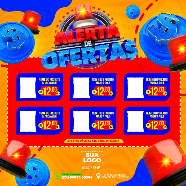 ENCARTE ALERTA DE OFERTAS SOCIAL MEDIA