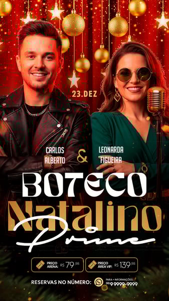 FLYER EVENTO NATAL
