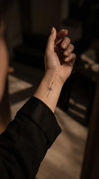 PUNHO DO BRAÇO TATUADO