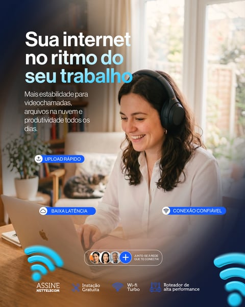 SOCIAL MEDIA PROVEDOR DE INTERNET FEED PSD EDITÁVEL 4