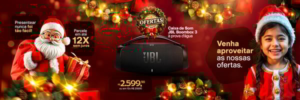 NATAL DE OFERTAS CARROSSEL JBL PROMOÇÃO FEED PSD EDITÁVEL