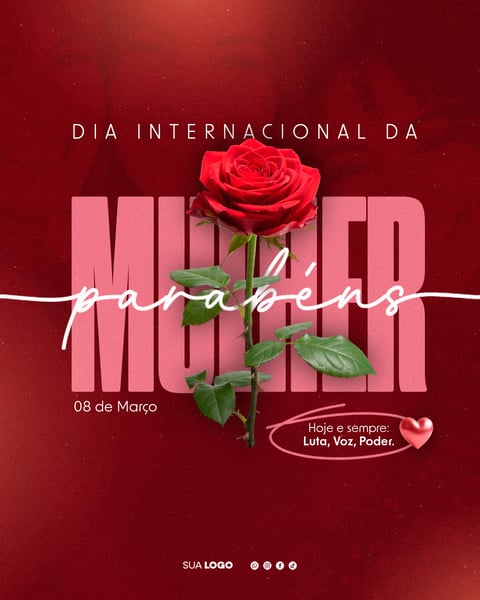 DIA INTERNACIONAL DA MULHER DAS MULHERES