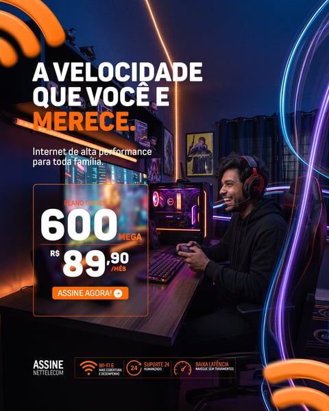 SOCIAL MEDIA PROVEDOR DE INTERNET FEED PSD EDITÁVEL 1
