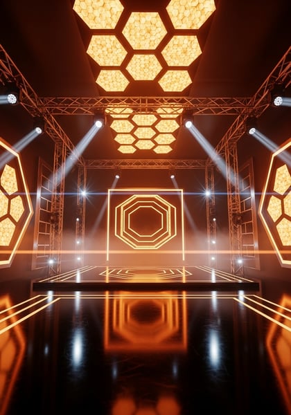 FUNDO PARA CENÁRIO FUTURÍSTICO