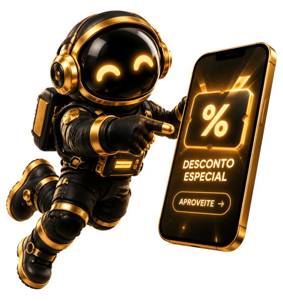 ASTRONAUTA APRESENTA DESCONTO ESPECIAL