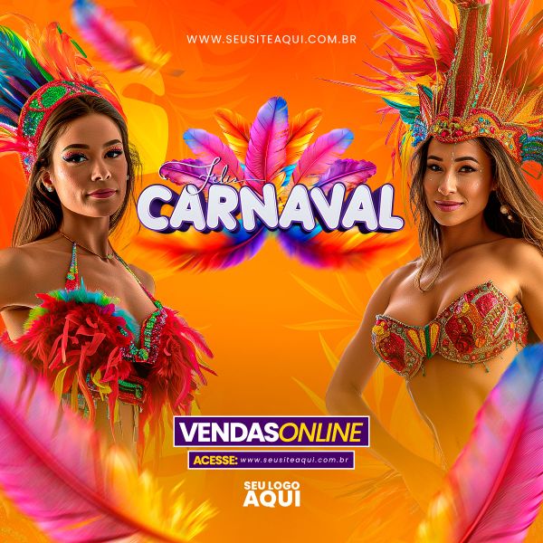 Carnaval | Carnival | Festa | Psd Editável