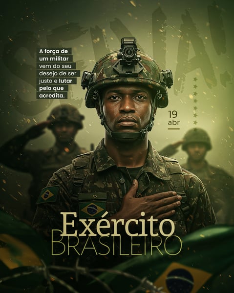 SOCIAL MEDIA - DIA DO EXERCITO BRASILEIRO