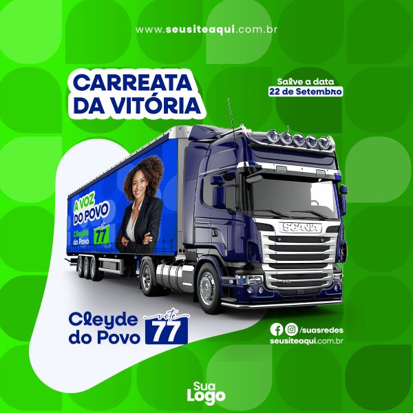 FEED QUADRADO - CAMPANHA POLITICA - SOCIAL MEDIA | PSD EDITÁVEL