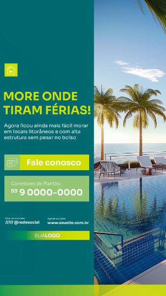 IMOBILIÁRIA IMÓVEIS CORRETOR SOCIAL MEDIA STORY