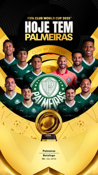 HOJE TEM PALMEIRAS - FIFA CWC 2025 FINAL STORIES