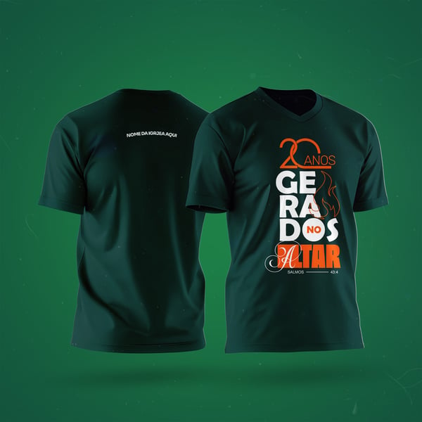 71 ESTAMPA DE CAMISA GERADOS NO ALTAR AILTOM