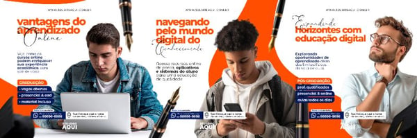 CARROSSEL | VOLTA ÀS AULAS | FACULDADE | ESCOLA | PSD EDITÁVEL