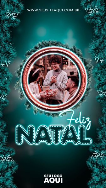 STORY | NATAL | MARRY CHRISTMAS | PSD EDITÁVEL