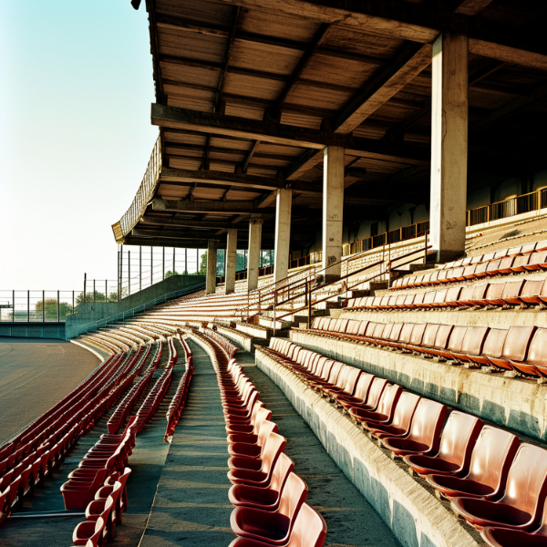 IMAGEM DE ESTADIO COM LUZES PARA COMPOSIÇÃO