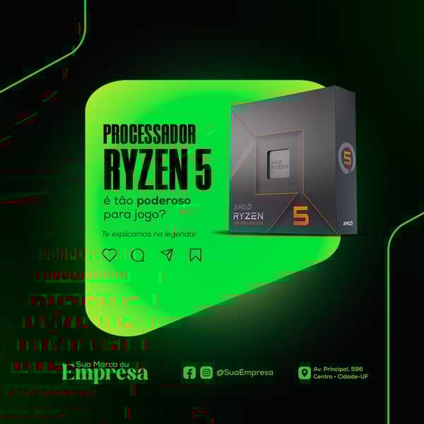 Social Media - Informática Gamer