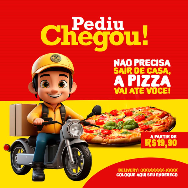 PON SOCIAL MEDIA PARA DELIVERY MODELO 02