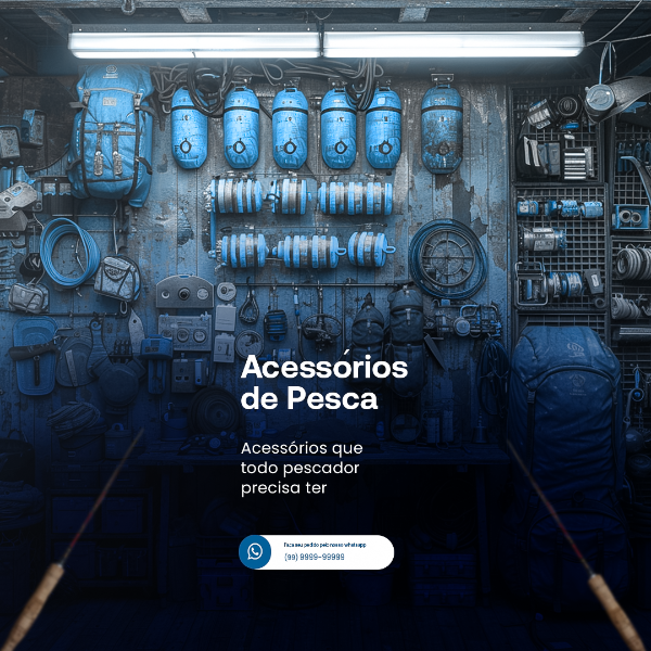 ACESSÓRIOS DE PESCA