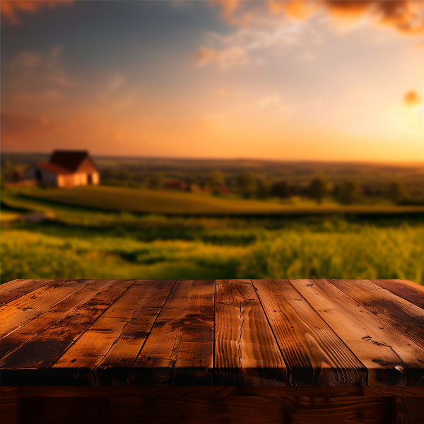 MESA DE MADEIRA | FAZENDA | CAMPO | BACKGROUND | IMAGEM PARA COMPOSIÇÃO
