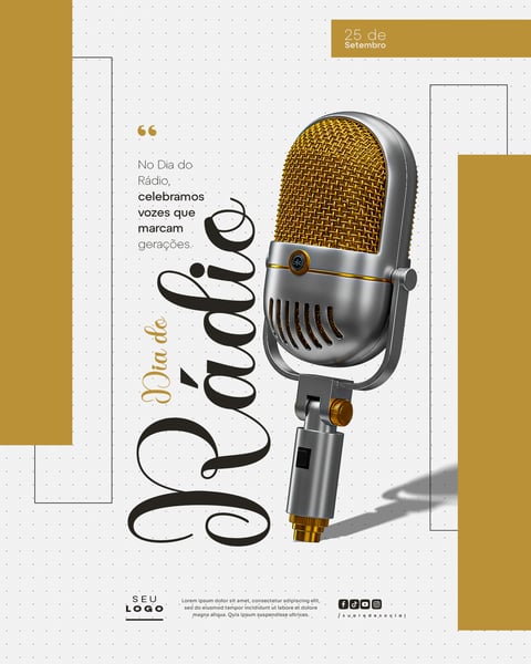 DIA DO RÁDIO 25 DE SETEMBRO SOCIAL MEDIA PSD EDITÁVEL 8