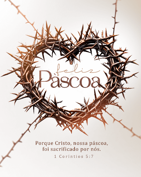 PÁSCOA JESUS CRISTO ESTÁ VIVO SOCIAL MEDIA