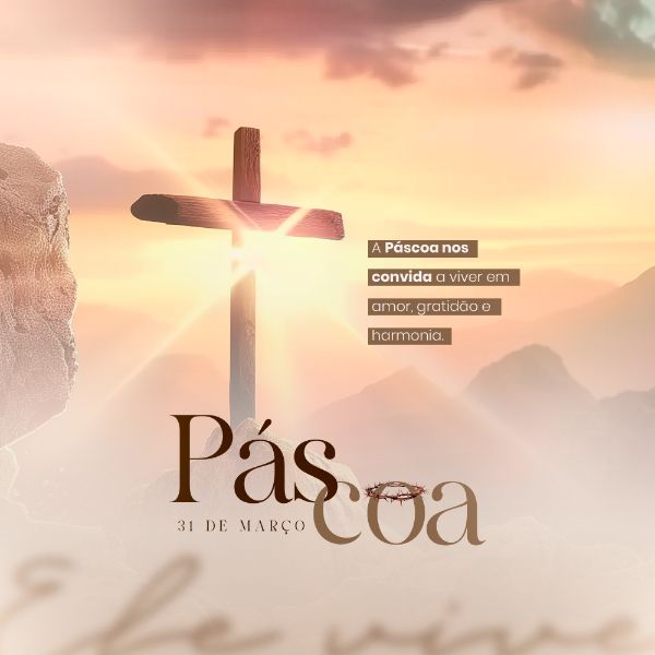 PÁSCOA SOCIAL MEDIA POST FEED