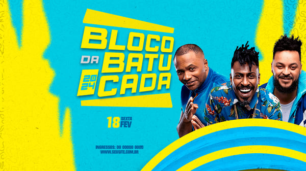 WGG 34 BLOCO DA BATUCADA BANNER