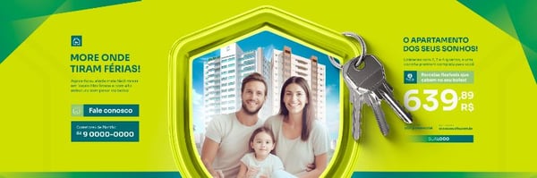 IMOBILIÁRIA IMÓVEIS CORRETOR SOCIAL MEDIA BANNER POST