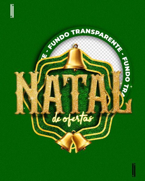 SELO 3D | FELIZ NATAL | PSD EDITÁVEL | IMAGEM SEM FUNDO | PARA COMPOSIÇÃO