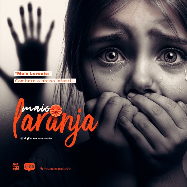 MAIO LARANJA CAMPANHA SOCIAL MEDIA FEED