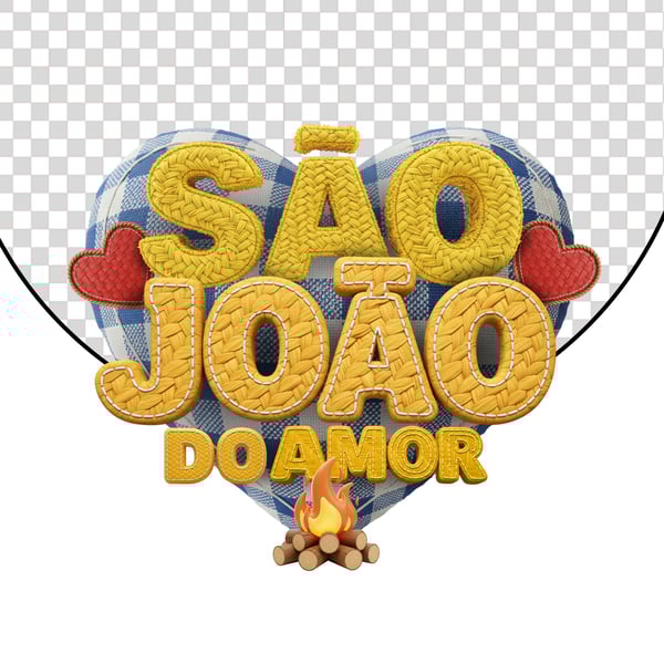 SELO 3D SÃO JOÃO DO AMOR