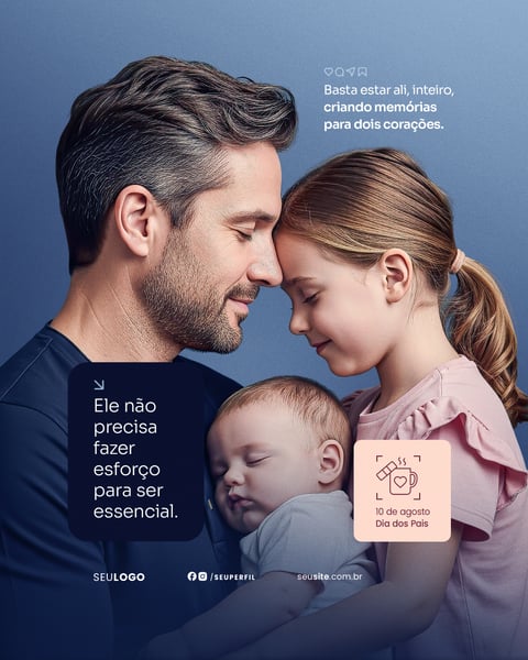 Dia Dos Pais - Social Media