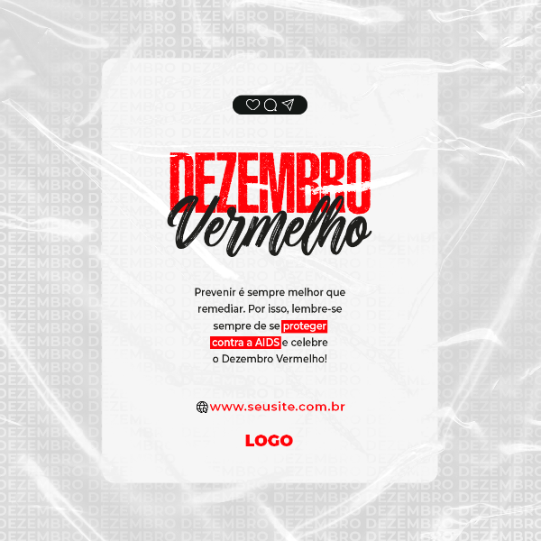 DEZEMBRO VERMELHO LUTA CONTRA A AIDS