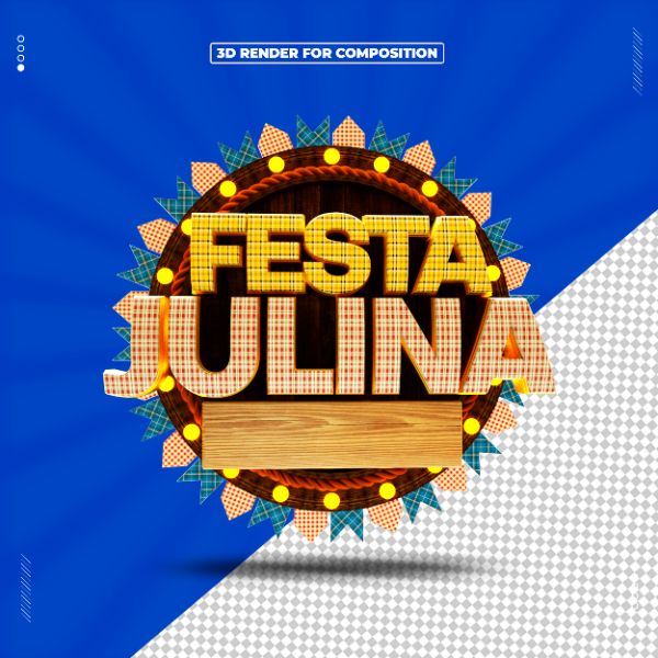 SELO 3D FESTA JULINA