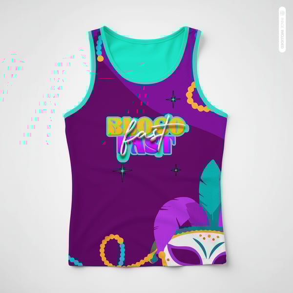 MOCKUP DE MODELO DE CAMISETA BLOCO DE CARNAVAL ABADÁ ESTAMPA CAMISA DESIGN TOTALMENTE EDITAVEL