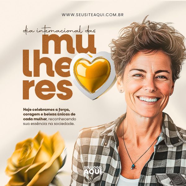 DIA DA MULHER | MULHERES | PSD EDITÁVEL