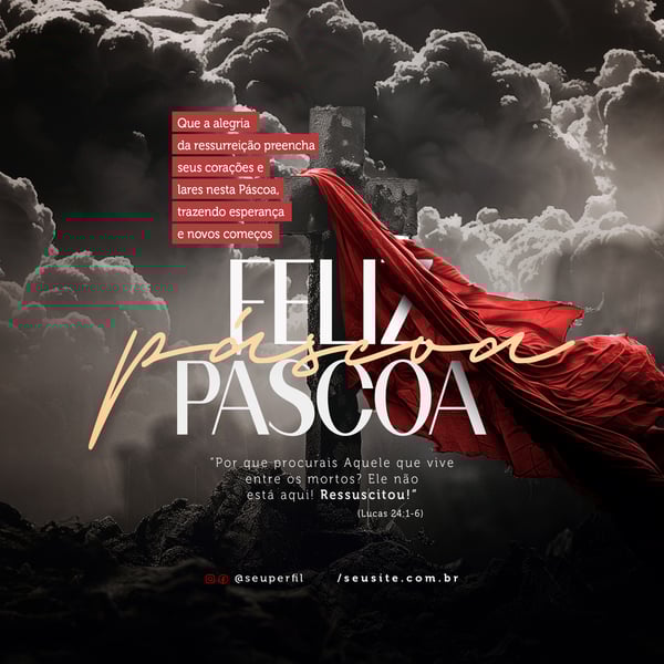 ULC FELIZ PASCOA NA SEMANA SANTA SOCIAL MEDIA PSD EDITAVEL 4