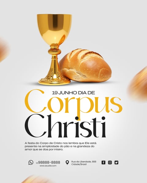19 DE JUNHO DIA DE CORPUS CHRISTI