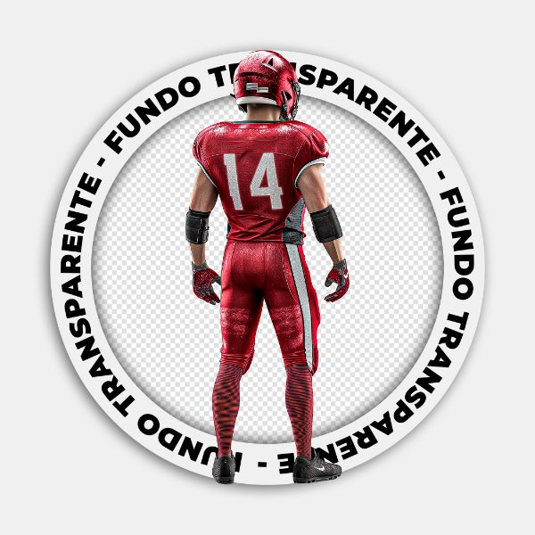 JOGADOR DE FUTEBOL AMERICANO | FUTEBOL | IMAGEM SEM FUNDO