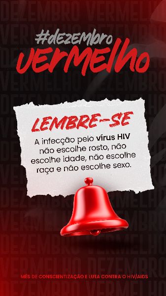 DEZEMBRO VERMELHO MÊS DE COMBATE CONTRA O HIV/AIDS 28