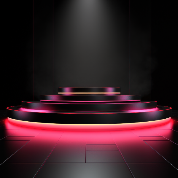 BACKGROUND COM LUZES E LED PALCO SHOW EVENTO PARA COMPOSIÇÃO SOCIAL MEDIA PLANO DE FUNDO