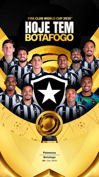 HOJE TEM BOTAFOGO - FIFA CWC 2025 FINAL STORIES