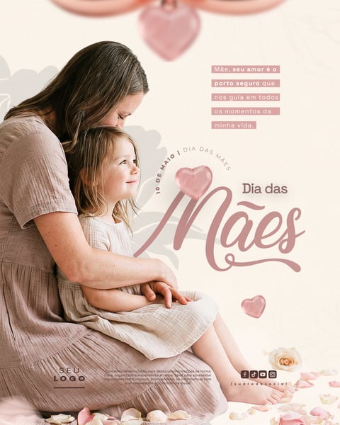 DIA DAS MÃES 10 DE MAIO SOCIAL MEDIA PSD EDITÁVEL 3