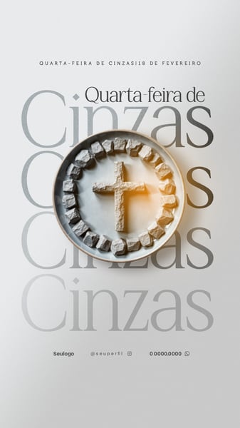 Quarta feira de cinzas