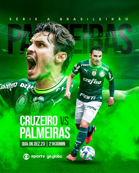 PALMEIRAS X CRUZEIRO RAPHAEL VEIGA FUTEBOL PSD