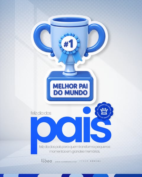 FELIZ DIA DOS PAIS AGOSTO SOCIAL MEDIA PSD EDITÁVEL 11