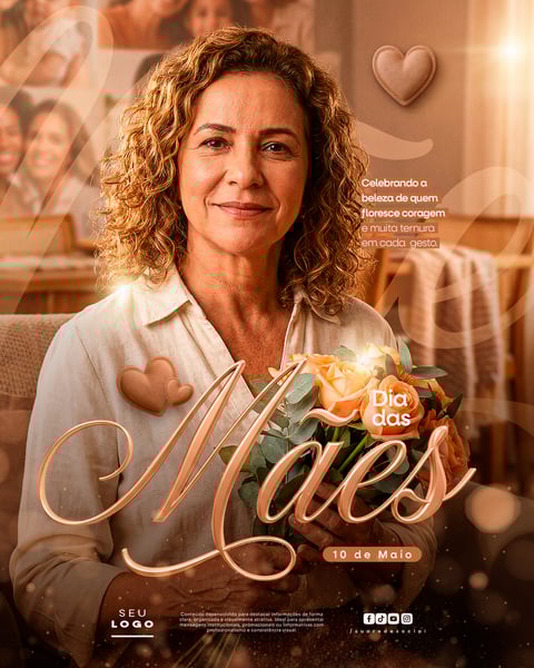 DIA DAS MÃES 10 DE MAIO SOCIAL MEDIA PSD EDITÁVEL 4