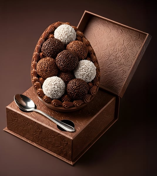 OVOS DE PÁSCOA RECHEADOS DENTRO DE UMA CAIXA 02