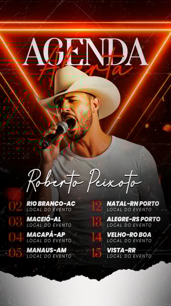 AGENDA DE SHOW