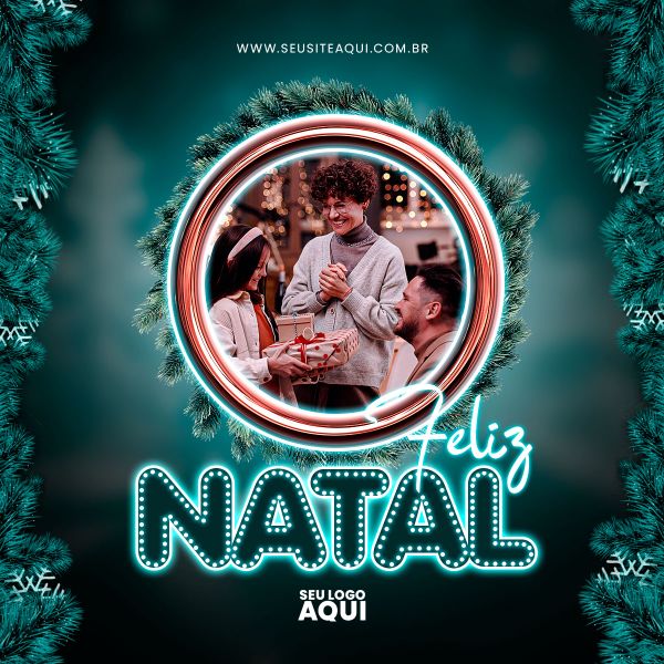POST FEED | FELIZ NATAL | MERRY CHRISTMAS | PSD EDITÁVEL