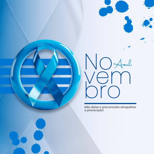 SOCIAL MÍDIA NOVEMBRO AZUL FEED PSD EDITÁVEL 4